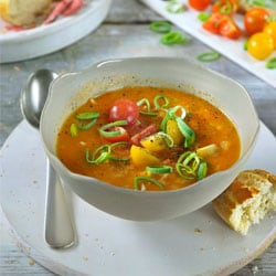 sopa de tomate