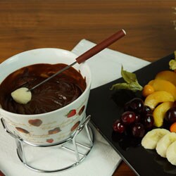 Chocolate fondue