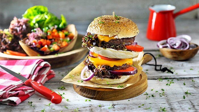 Father's Day special XXL burger | Philips Chef Recipes