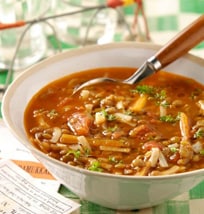 Lentil Soup With Eriste Noodles | Philips Chef Recipes