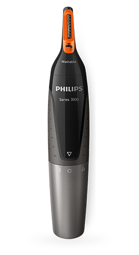 servilleta Retencion Clasificar Recortador para nariz, orejas y cejas Series 3000 | Philips